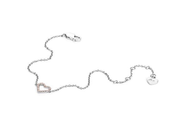 Bracciale 4US: Cesare Paciotti Donna Autunno Inverno 22 in Argento 4UBR5377W - 4UBR5377W